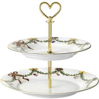 Royal Copenhagen Stjerne Riflet Jul etagere 23 cm
