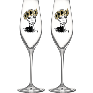 Kosta Boda All about you champagneglas 24 cl 2-pak Let's celebrate you
