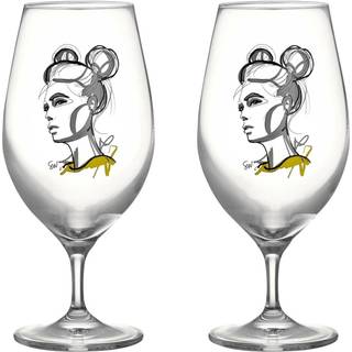 Kosta Boda All about you ølglas 40 cl 2-pak Cheers to you