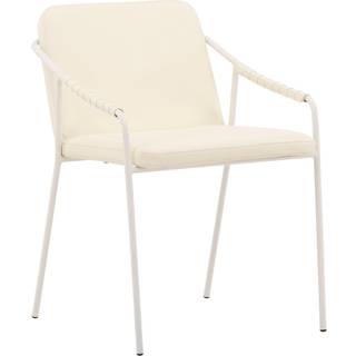 Venture Design, Tvist spisebordsstol beige PU 2-pak
