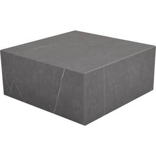 Brafab, Zten Sofabord 80x80 Gråt Marmorlook Brafab
