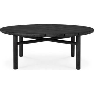 Ethnicraft, Quatro Sofabord Ø95 cm Black