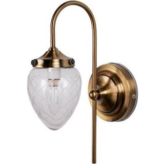 Globen Lighting Juni Væglampe Ip44 - Væglamper Glas Klar - 690251
