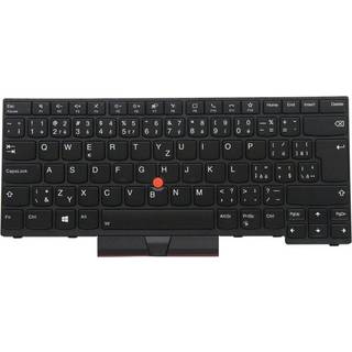 Lenovo Chicony - Bærbar tastatur - til udskiftning - Czechoslovakian - Sort