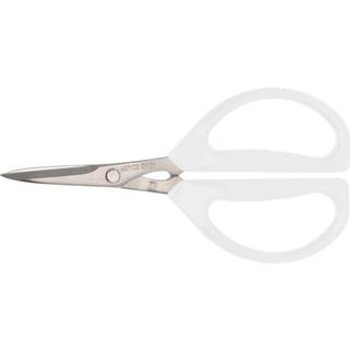 Joyce Chen Original Unlimited Kitchen Scissors All Purpose Opvaskemaskine Safe Kitchen Shears med komfortable h?ndtag White 2.0