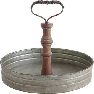 Kreativ co-op n?dlidende enkelt niveau tinbakke med h?ndtag