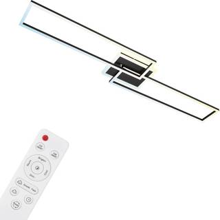 Frame S LED-loftlampe CCT 110x24,8 cm sort