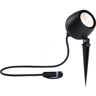 Paulmann Plug & Shine LED-spot Kikolo, 3.000 K, 20°, aluminium