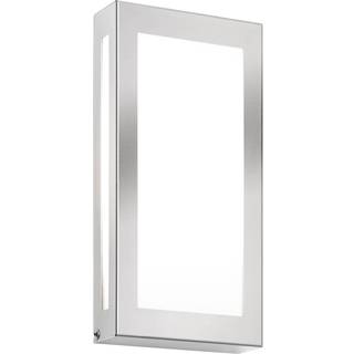 Aqua Rain Mini LED-væglampe, sensor, rustfrit stål
