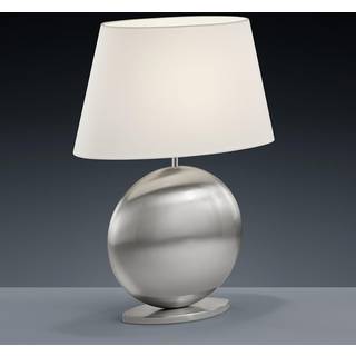 BANKAMP Asolo bordlampe hvid/nikkel, højde 51cm