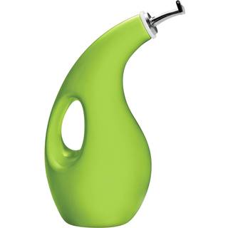 Rachael Ray Solid Glaze Ceramics Evoo Olive Oil Bottle Dispenser med tud - 24 Ounce Green