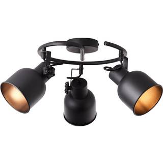 Loftspot Spiral Rolet 3 Sort/Sand Ø.51cm
