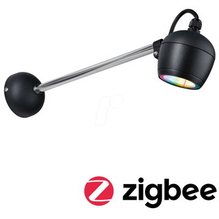Paulmann Smart udendørs LED-væglampe Kikolo antracit RGBW IP65