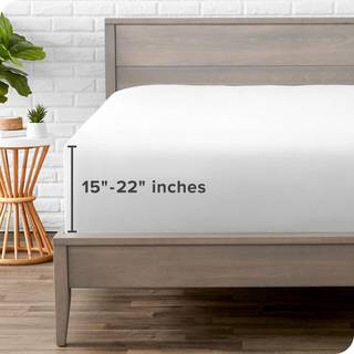 Bare hjem California King Fitted Sheet - Extra Deep Pocket Fitted Sheet - Premium 1800 Microfiber - Ultra -Soft Wrinkle Free - Cal King Deep Pock