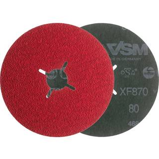 Fiberskive Ø125mm XF870 K120 ceramisk VSM