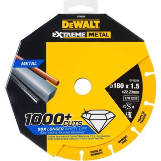 Dewalt Extreme Metal Diamond Edge Diamantskæreskive 180 x 22,23 x 1,5 mm