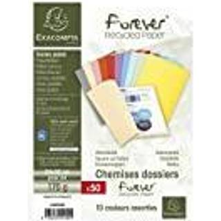 Exacompta Forever Omslag, 170g, 50 stk., ass.
