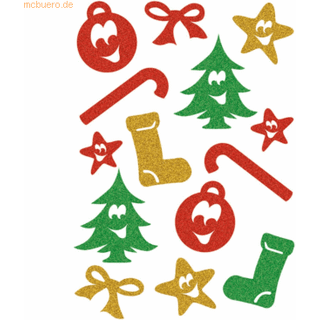 Herma stickers selvklæbende klistermærker - Magic julesymboler glitter