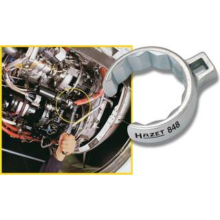 HAZET Hanefod 41 mm 3/8" Firkant (848Z-41)