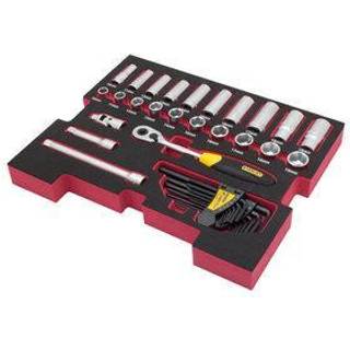 Fastnøkkelsett Stanley FMHT0-74298; 10-19 mm; 10 stk.