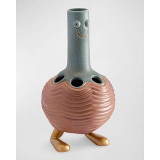 L'Objet Vases - 'Haas Carey' vase in Multicolor porcelain