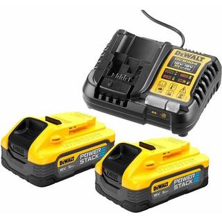 Tilbehørssæt DeWalt DCB1104H2-QW; 18 V; 2x5,0 Ah batt.