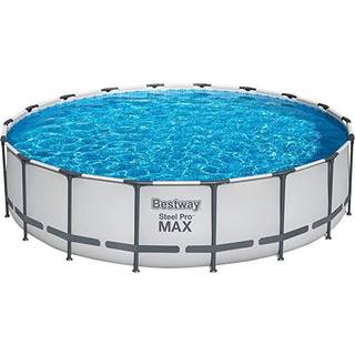 Bestway Steel Pro MAX Frame Pool 549 x 122cm m/pumpe, stige m.v.