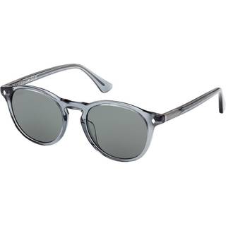Web Unisex WE0328 84A Solbriller Acetat Lyseblå Røg Rund Normal