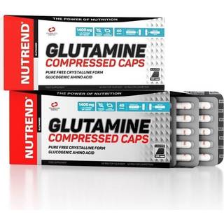 Nutrend - Glutamin Komprimerede Kapsler - 120 kapsler