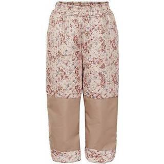 Mikk-Line - Soft Thermal Recycled Pants - Nougat - 128