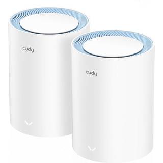 Cudy M1200 2-pack Dual-band (2,4 GHz / 5 GHz) Wi-Fi 5 (802.11ac) Hvid 1 Intern