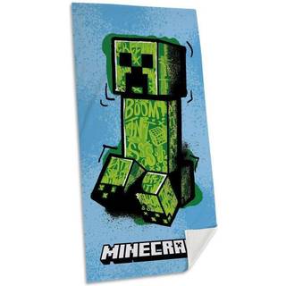 Minecraft badehåndklæde 70x140 cm -> Forventet levering: 1-2 hverdage