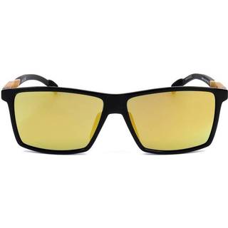 Adidas SP0058-F Asian Fit 01G 58 Solbriller Mænd Black - Shiny Black - 58mm