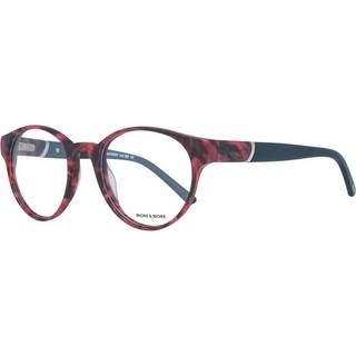 More & More 50508 380 48 Briller Kvinder Black - Pattern Black Pink - 48mm