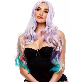 Pleasure Wigs Ella Pastel Rainbow