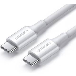 Ugreen USB Type C til Type C kabel 1m hvid (US300)