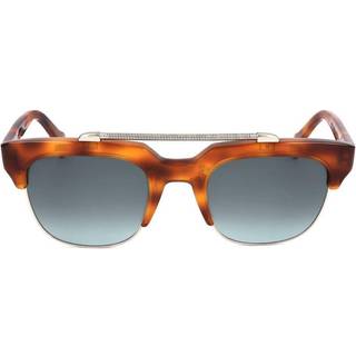 Saturnino Briller META JUPITER 3 51 Solbriller Mænd Tortoiseshell - Polished Light Brown Tortoise Silver Bri - 51mm