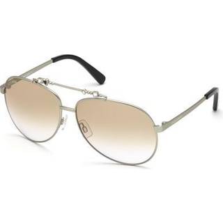 Dsquared2 Kvinde DQ0356 59F Outlet solbriller Metal Beige Brun Pilot Normal Skygge
