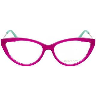 Emilio Pucci EP5149 081 54 Briller Kvinder Purple - Shiny Purple - 54mm