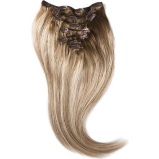 Rapunzel of Sweden Classic Clip-ins Straight / Medium Volume / 7 pieces 50 cm Dark Ashy Blonde Balayage B2.6/10.10