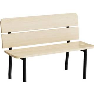 Sofa Pausa 551, 1100 mm, birk laminat, alugråt stel