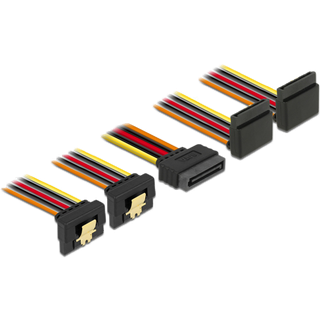 DELOCK Cable SATA 15 pin power plug with latching function > SATA 15 30cm