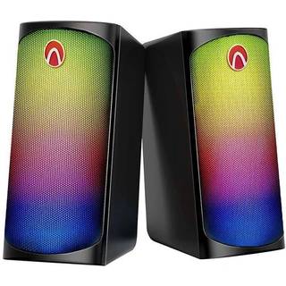 Gamer Højttalere 2.0 - Blitzwolf AA-GCR3, Bluetooth 5.0, RGB, AUX