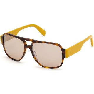 Adidas Originals OR0006 52L 57 Solbriller Mænd Tortoiseshell - Dark Tortoise - 57mm