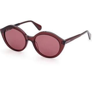 Max & Co. MO0030 81Y 54 Solbriller Kvinder Rød - Transparent Burgundy Red - 54mm