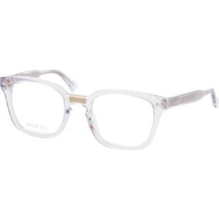 Gucci GG0184O 012 50 Briller Mænd Krystalklar - Clear - 50mm