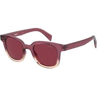 Levi&#39;s LV 1010/S 8CQ/4S 48 Solbriller Mænd Rød - Transparent Cherry Red - 48mm