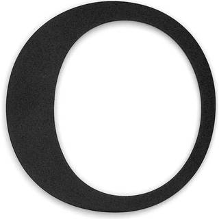 Habo Century husnummer 0, 114 mm, sort