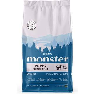 Monster Dog Original Puppy Sensitive White Fish - 12 kg