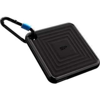 Silicon Power PC60 Portable SSD - 2TB - Sort - Ekstern SSD - USB 3.2 Gen 2